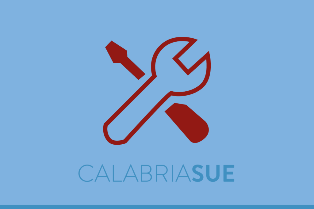 Temporanea sospensione del servizio e nuova versione del software CalabriaSUE